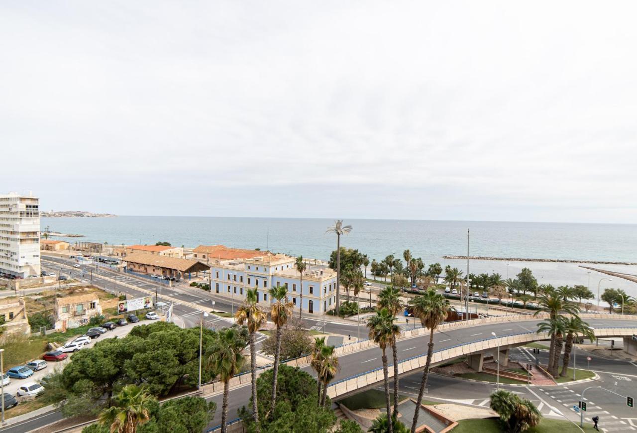 Atico De Lujo Con Vistas Al Mar, Primera Linea Playa Del Postiguet Alicante Ngoại thất bức ảnh