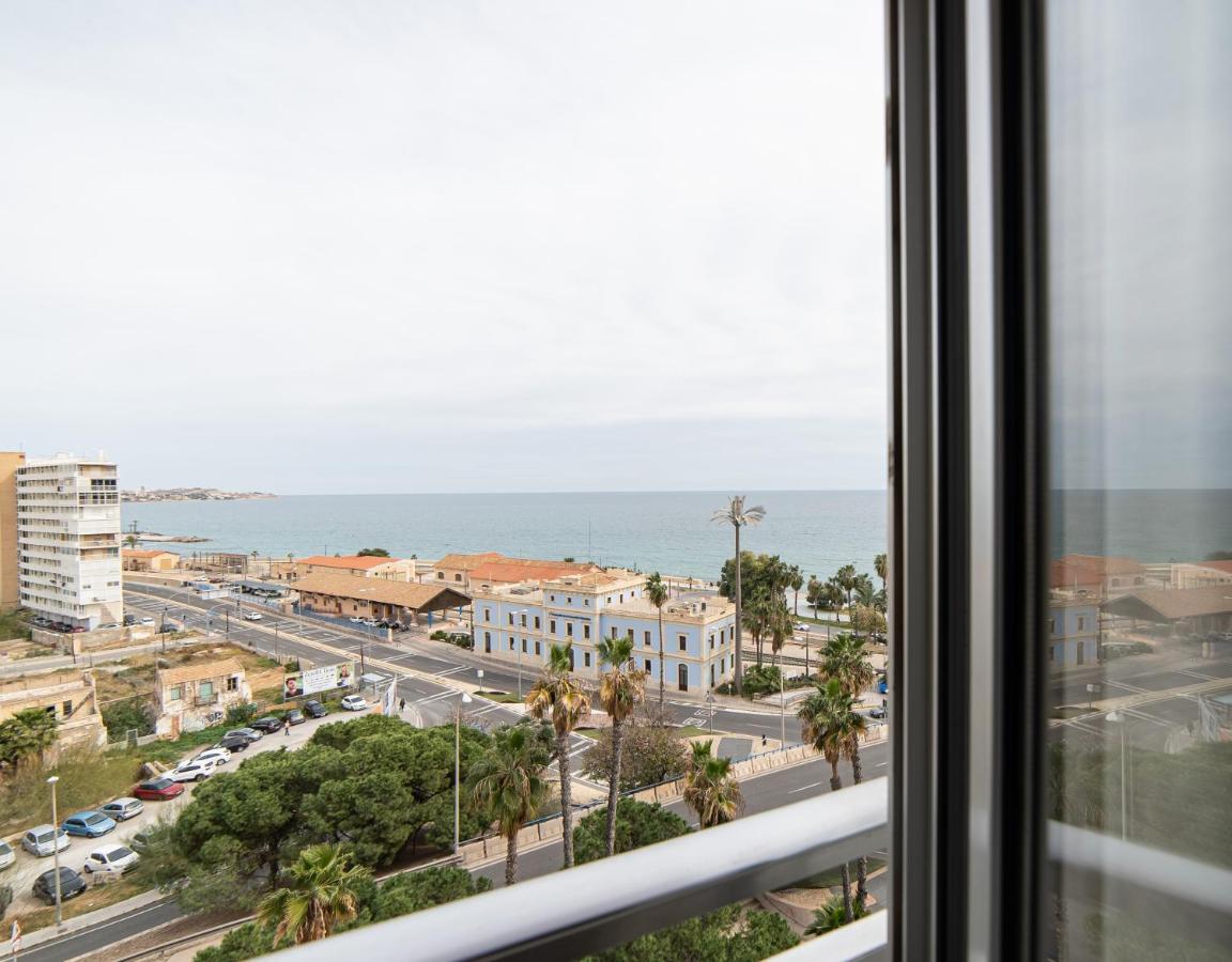 Atico De Lujo Con Vistas Al Mar, Primera Linea Playa Del Postiguet Alicante Ngoại thất bức ảnh