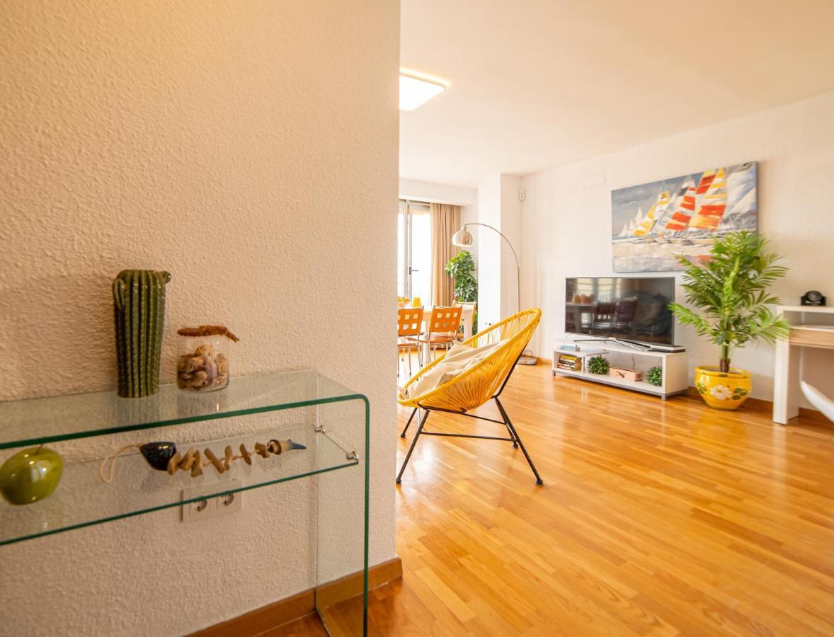 Atico De Lujo Con Vistas Al Mar, Primera Linea Playa Del Postiguet Alicante Ngoại thất bức ảnh
